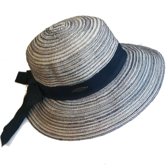 NWOT FullSand Raffia Wide Brim Adjustable Sun Hat UPF50 Protection - Picture 1 of 9